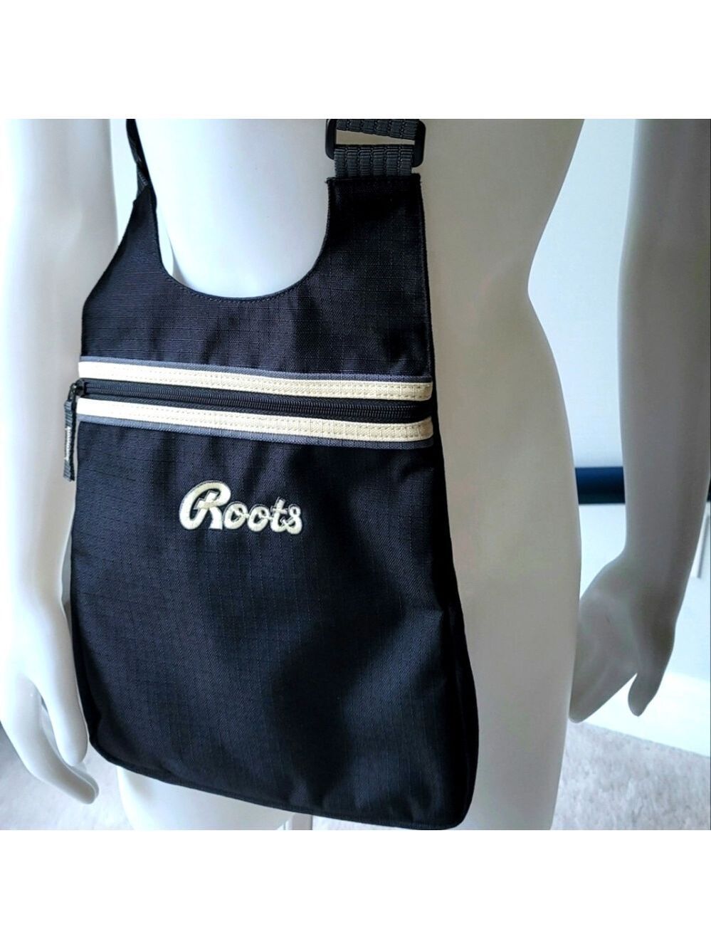 Roots Nylon Crossbody Bag